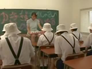 Japanska klassrummet kul vid