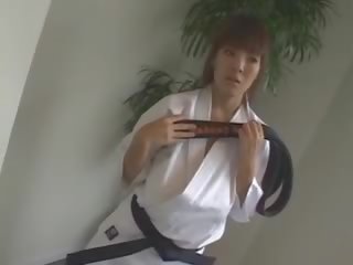 Hitomi Tanaka. expert Class Karate.