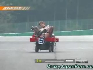 Witzig japanisch dreckig film race!